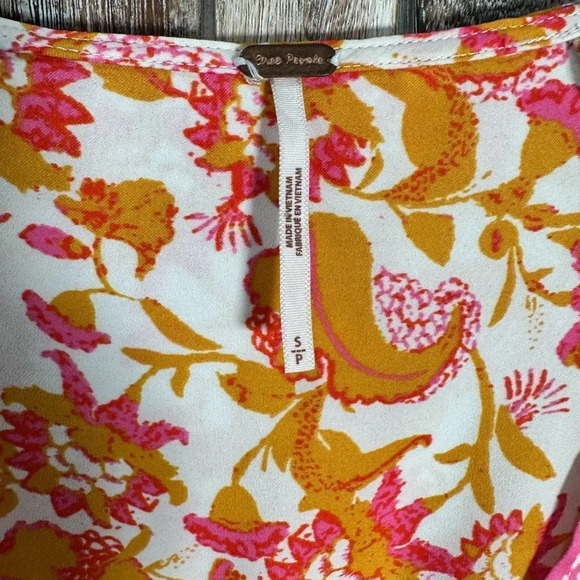 Free People Cruisin Together Mixed-print Cropped Top - Picture 6 of 7